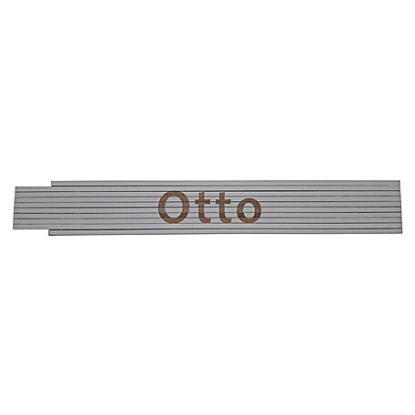 Heka Zollstock (Aufdruck: Otto, Länge: 2 m, Weiß)