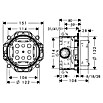 Hansgrohe Unterputzsystem Ibox Universal (Anschlussgewinde: ¾″)