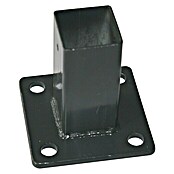 Peddy Shield Standfuß (Anthrazit, Geeignet für: 40 x 40 mm Zaunpfosten)