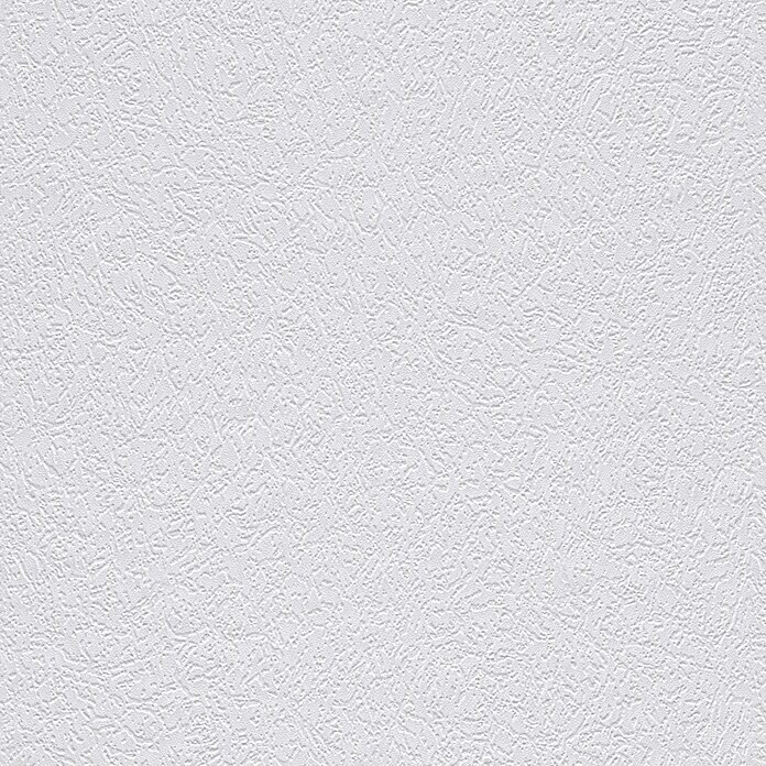 Rasch Papiertapete (Weiß, Uni, 20 x 0,53 m)