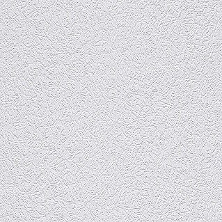 Rasch Papiertapete Struktur (Weiß, Uni, 20 x 0,53 m)