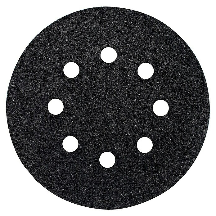 Craftomat Hoja de lija BFCC (Diámetro: 125 mm, Granulación: 120, Perforado)