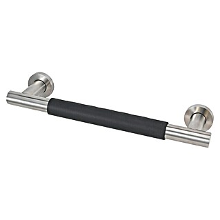 careosan Asidero de baño (Ancho: 30 cm, Cuadrado, Acero inoxidable, Mate)