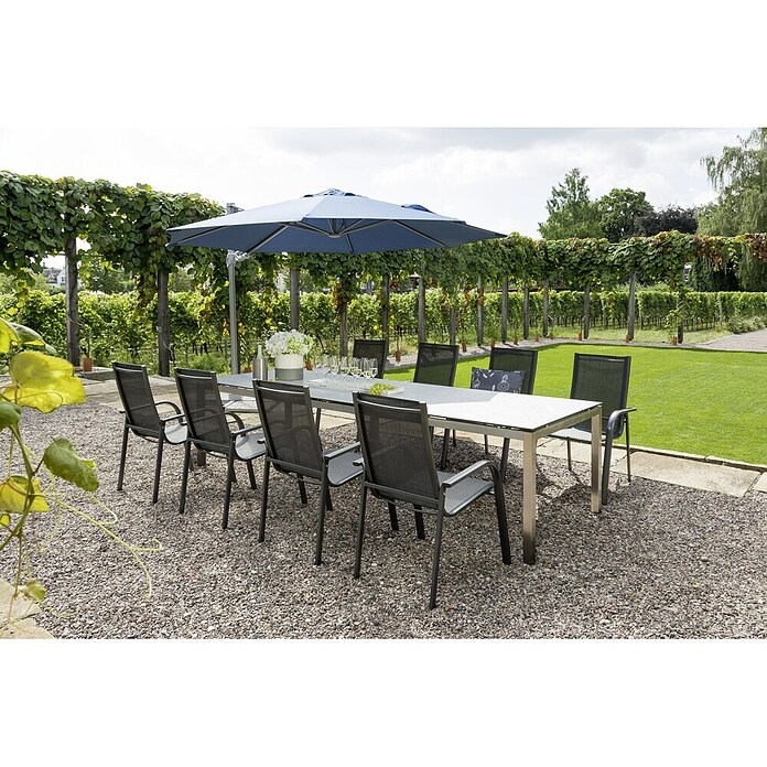 Sunfun Maja Tuinstoel (Antraciet, Breedte: 59 cm)