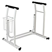 careosan Mobiele sta-op-hulp voor toilet (68 x 48 x 65,5 cm, Belastbaarheid: 120 kg, Wit)