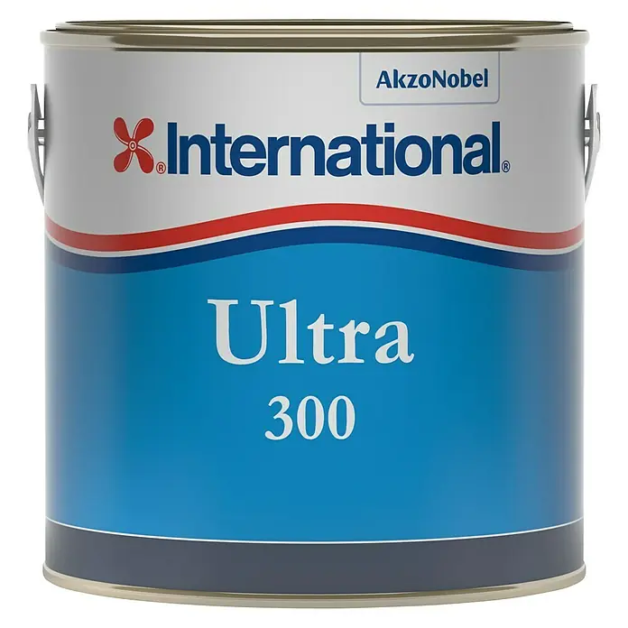 International Hartantifouling Ultra 300 - Doverweiß, 2,5 l - Eine Dose International Ultra 300 Farbe von AkzoNobel, ideal für den Schutz und die Verschönerung verschiedener Oberflächen.