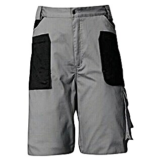 Industrial Starter Pantalones cortos de trabajo Stretch (Gris/Negro, S)