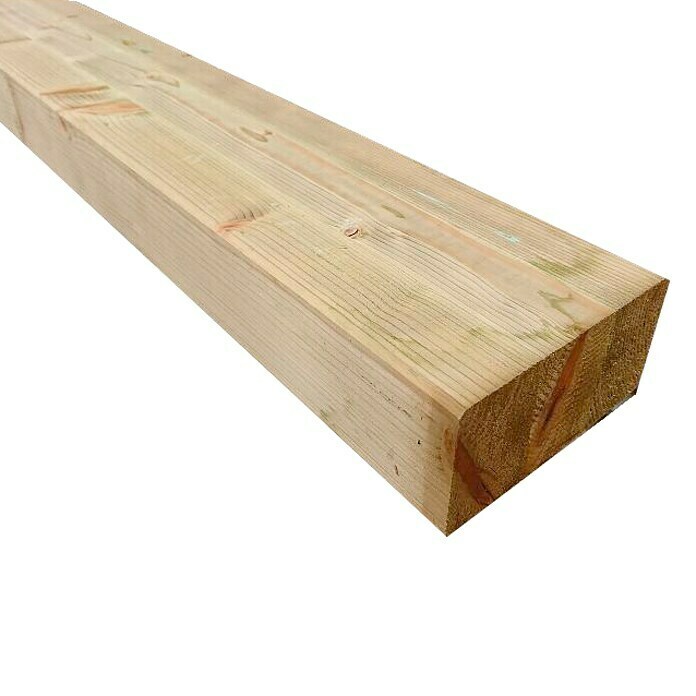 Viga de madera (L x An x Al: 400 x 16 x 16 cm, Pino/abeto)