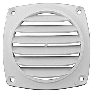 Talamex Ventilatierooster (94 x 94 mm, Wit)