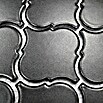 Mosaikfliese Florentiner Uni CLP 12BM (29,3 x 24,5 cm, Schwarz, Matt)