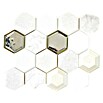Mosaikfliese Hexagon HXN 66 (26,5 x 30,5 cm, Weiß, Glänzend)