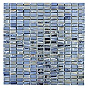 Mosaikfliese Rechteck Eco Uni JULIA 09 (31,5 x 31,7 cm, Schwarz, Glänzend)
