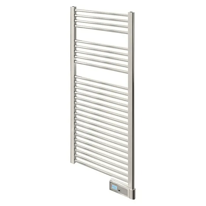 Voltomat HEATING Radiador toallero eléctrico Volt - An x Al: 50 x 130 cm, 300 W, Cromo - Toallero de metal con muchas barras horizontales. Este toallero garantiza toallas cálidas y una experiencia de baño confortable.