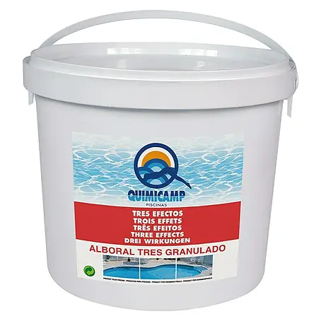 Quimicamp  Cloro granulado 3 efectos Alboral