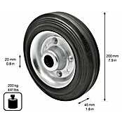 Wagner System Transportgeräterolle (Durchmesser Rollen: 200 mm, Traglast: 200 kg) | BAUHAUS