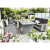 Sunfun Pauline Vrtna miza  (Do x Š x V: 200 x 100 x 75 cm, Pravokotna, Sive barve) | 8251 - Tische Rattan | ICAA - Sommermöbel Tische | ICA - Sommermöbel | IC - Freizeit im Garten | I - Stadtgarten | BAUHAUS