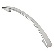 Nesu Tirador para muebles 99617 (Distancia entre orificios: 96 mm, L x An x Al: 12,1 x 1,9 x 1,8 cm, Acero, Cromado)