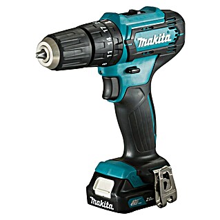 Makita CXT 12V max. Taladro atornillador percutor de batería HP333DSAX1 (12 V, 2 baterías, 2 Ah, 30 Nm)