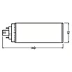 Ledvance LED-Leuchtmittel DULUX T/E26 (GX24q-3, 10 W, 1 100 lm) | BAUHAUS