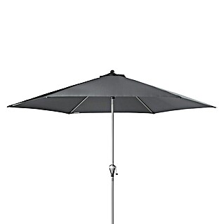 Doppler Active Marktschirm rund Auto Tilt (Anthrazit, Durchmesser Bespannung: 320 cm)