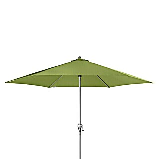 Doppler Active Marktschirm rund Auto Tilt (Fresh Green, Durchmesser Bespannung: 320 cm)