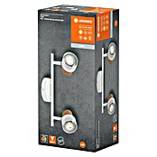 Ledvance Foco de pared Cork (6,8 W, L x An x Al: 33,8 x 10 x 13,6 cm, Blanco, GU10, 2 ud.) | BAUHAUS