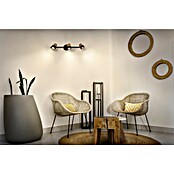 Osram Foco de pared Cork (10,2 W, L x An x Al: 57,7 x 10 x 13,6 cm, Negro, GU10, 3 ud.) | BAUHAUS