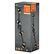 Osram Foco de pared Cork (13,6 W, L x An x Al: 81,3 x 10 x 14,5 cm, Negro, GU10, 4 ud.) | BAUHAUS