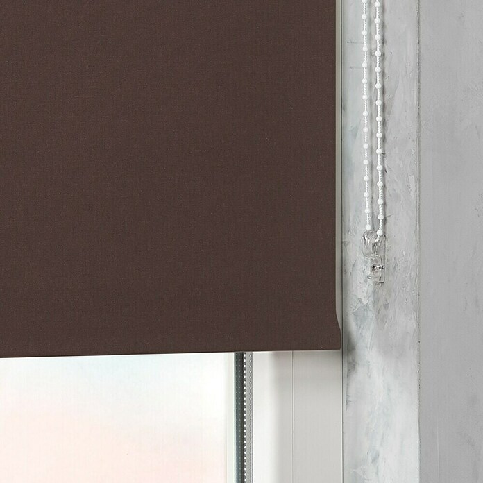 Verduisterend rolgordijn (b x h: 210 x 190 cm, Bruin) | BAUHAUS