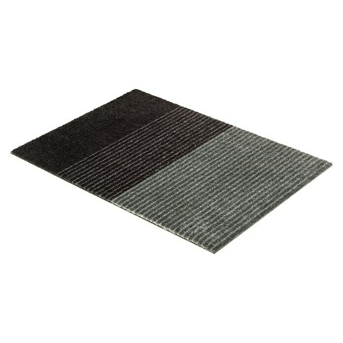 SCHÖNER WOHNEN-Kollektion Sauberlaufmatte Streifen (Anthrazit/Grau, 50 x 70  cm, 100 % Polyamid) | BAUHAUS