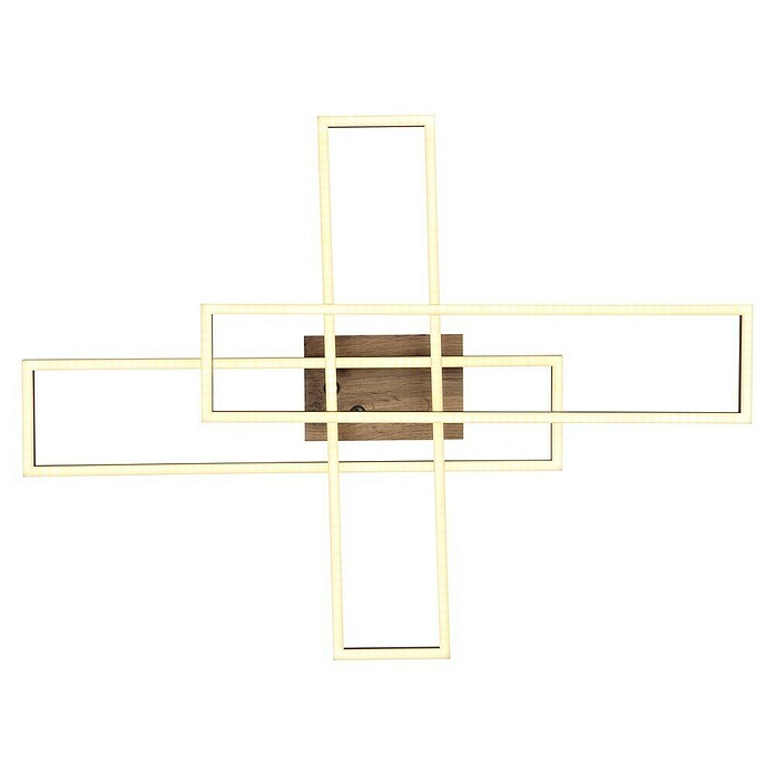 Tween Light LED stropna svjetiljka Lobia  (D x Š x V: 80 x 60 x 10 cm, Topla bijela) | BAUHAUS