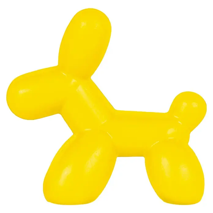 Ambientador de coche Little Dog - Vainilla, Amarillo - Perro globo amarillo: Un accesorio divertido y juguetón que aporta un toque alegre a cualquier habitación. Ideal como decoración o como juguete para niños.