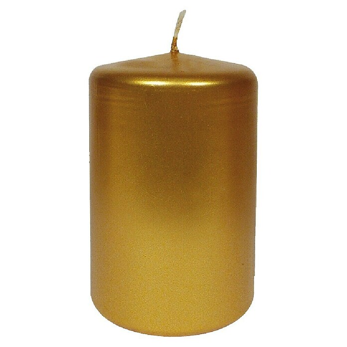 Vela Taco (Dorado, Ø x Al: 6 x 8 cm) | BAUHAUS