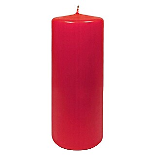 Vela Taco (Rojo, Ø x Al: 6 x 15 cm)