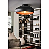 Eglo Plafondlamp Mogano (l x b x h: 40 x 40 x 17 cm, Zwart, Koper, E27) | BAUHAUS