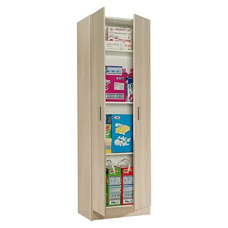 Armario multiusos de madera 7144R
