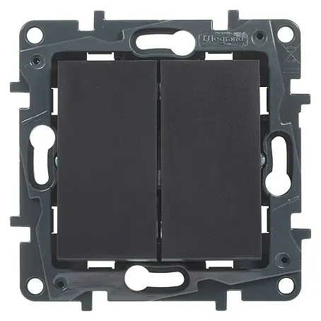 Legrand Niloé Step Conmutador doble