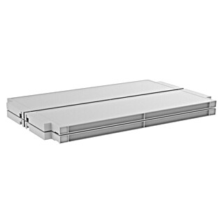 Terry Balda adicional Rolling Space (L x An x Al: 16,8 x 55 x 11,2 cm, 2 ud.)