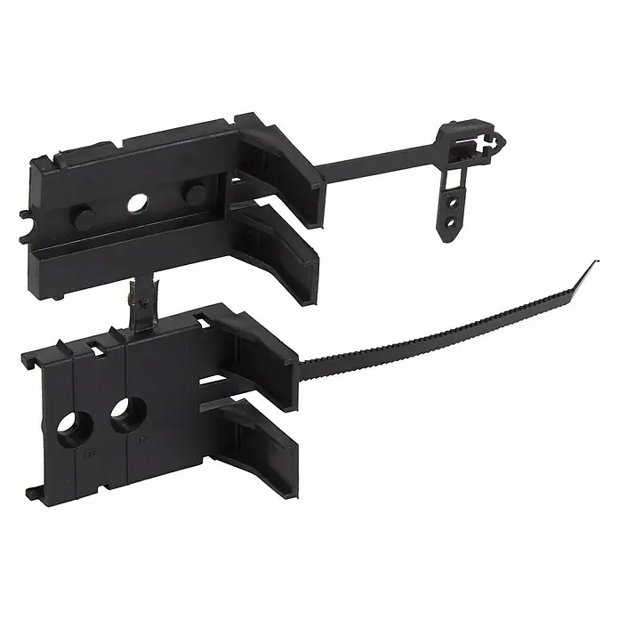 Legrand Abrazadera para tubo - Plástico - Soporte de brida de cable negro para una gestión de cables segura y organizada. Ideal para aficionados al bricolaje y aplicaciones profesionales.