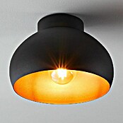 Eglo Plafondlamp Mogano 2 (l x b x h: 28 x 28 x 17,5 cm, Zwart, Koper, E27) | BAUHAUS