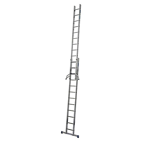 Krause Stabilo Schiebeleiter +S (Anzahl Tritte: 24 Stk., Arbeitshöhe: 6,7 m, Aluminium)