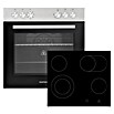 Respekta Einbauherd-Set Jamie (Anzahl Beheizungsarten: 7 Stk., Schwarz, Volumen Backofen: 72 l) | BAUHAUS