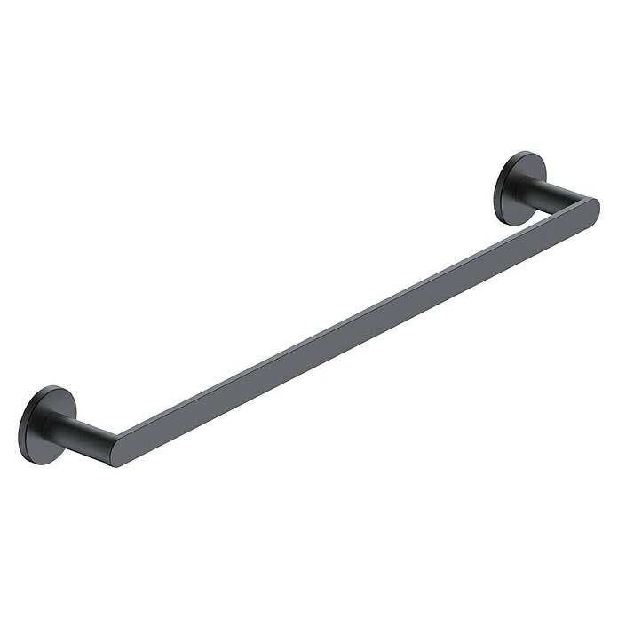 Camargue Lhotse Toallero de barra (Ancho: 50 cm, Negro) | BAUHAUS