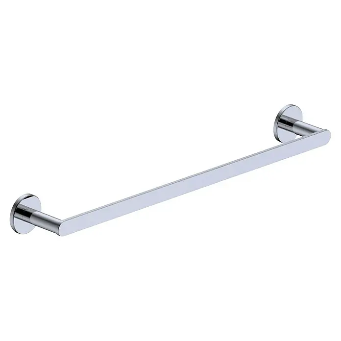 Camargue Lhotse Toallero de barra - Ancho: 40 cm, Cromo - Toallero cromado para montaje en pared. Ideal para guardar y secar toallas en el baño, destaca por su fácil instalación.