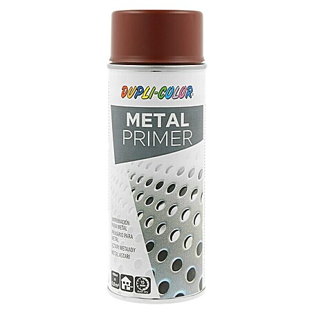 Dupli-Color Basic Metallgrundierung Metal Primer (Rotbraun, 400 ml, Matt)