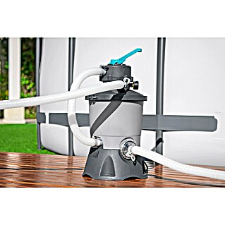 Bestway Sandfilteranlage (Filterleistung: 2.082 l/h, Passend für Poolgröße: 16.600 l)