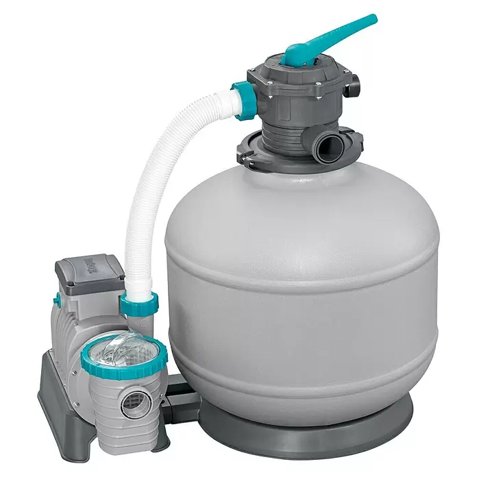 Bestway SandfilteranlageFilterleistung: 7.570 l/h, Passend für Poolgröße: 60.500 l