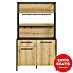 xonox.home Cocina compacta Roble 