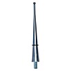 Antena de aluminio (Longitud: 9 cm, Cromo)