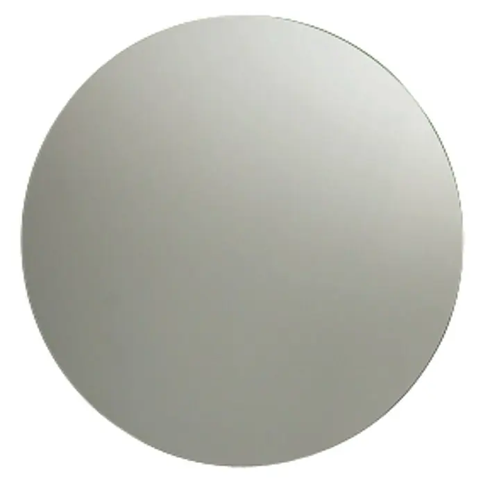 Camargue Espejo redondo Deco - Diámetro: 40 cm, Plateado - Superficie de espejo redonda y gris, ideal como un acento simple y elegante para cualquier habitación. Perfecto para baños o como elemento decorativo.